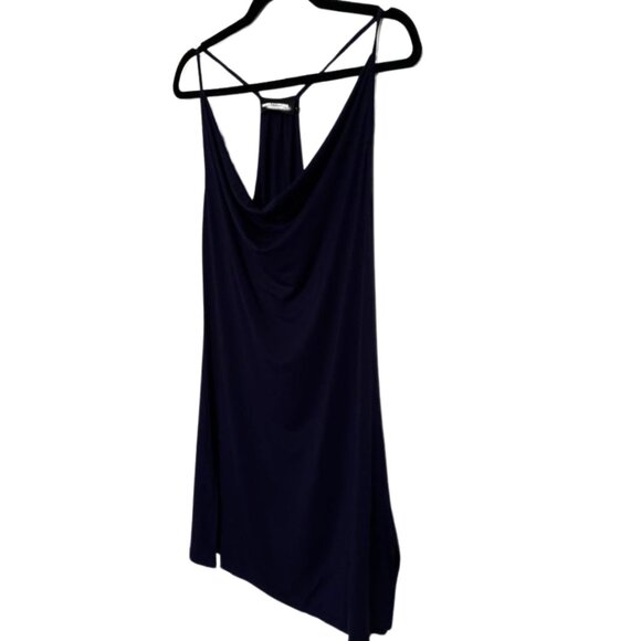 Naked Princess Navy Blue Mini Tank Dress Beachwear Nightwear - Size Small - Picture 5 of 14